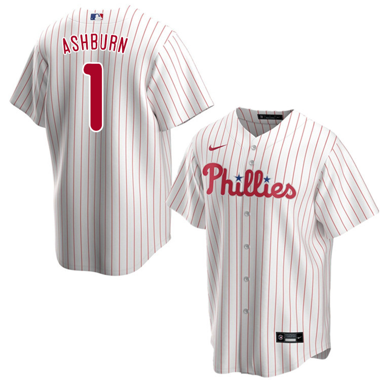 Nike Men #1 Richie Ashburn Philadelphia Phillies Baseball Jerseys Sale-White